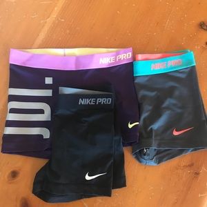 Nike pro shorts